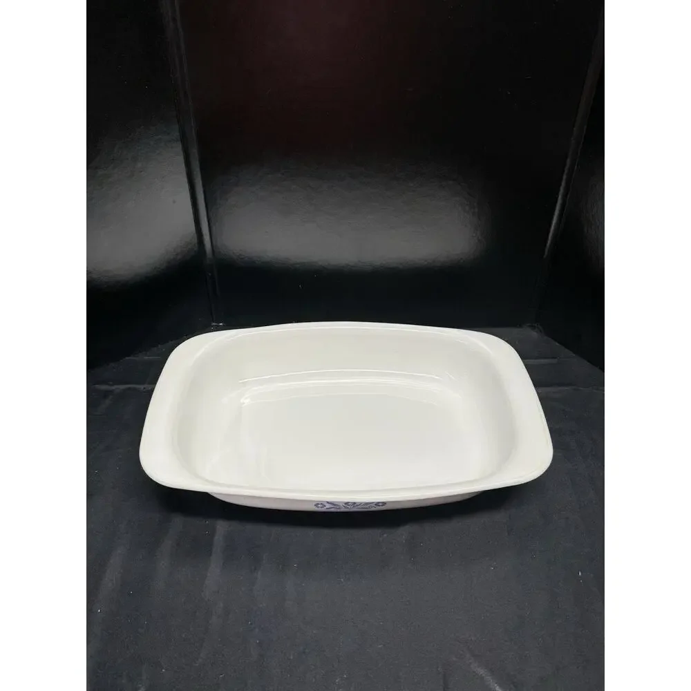 Corning Ware P- 21 BLUE CORNFLOWER BAKING DISH 13